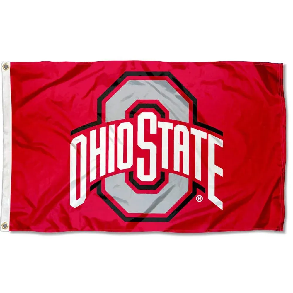 Ohio State Buckeyes 3&#039; x 5&#039; Flag - Red