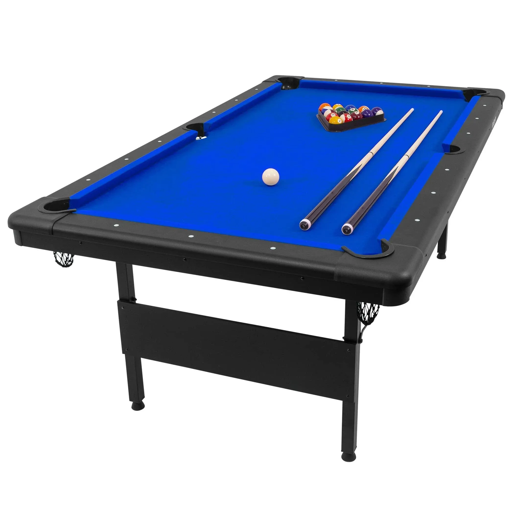 GoSports 7 ft Portable Pool Table Billiards Table