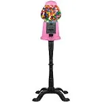 Gumball Machine W/ Stand Candy Dispenser Machine Coin Operated Bank Durable New