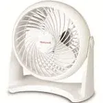 Honeywell HT-904 TurboForce Tabletop Air Circulator Fan, Small, White – Quiet Personal Fan for Home or Office, 3 Speeds and 90 Degree Pivoting Head