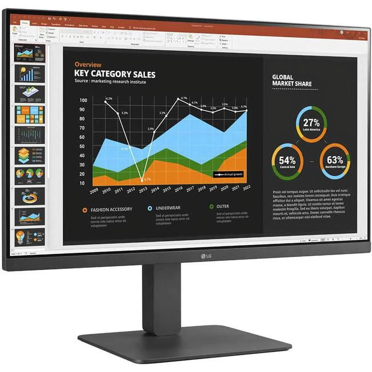 LG 27BR750C-C Full HD IPS Monitors with Built-in Full HD Webcam - 3 Year Warranty