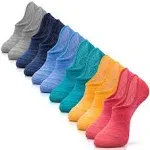 IDEGG No Show Socks Womens and Men Low Cut Ankle Short Anti-slid Athletic Running Novelty Casual Invisible Liner Socks