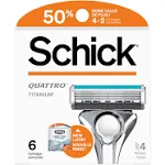 Schlick Quattro Titanium razor blades