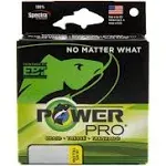 Power Pro Braided Line Hi Vis Yellow 50 lb. 150 Yards