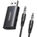 UGREEN Bluetooth 5.1 Transmitter & Receiver 2-in-1, Bluetooth Aux Adapter