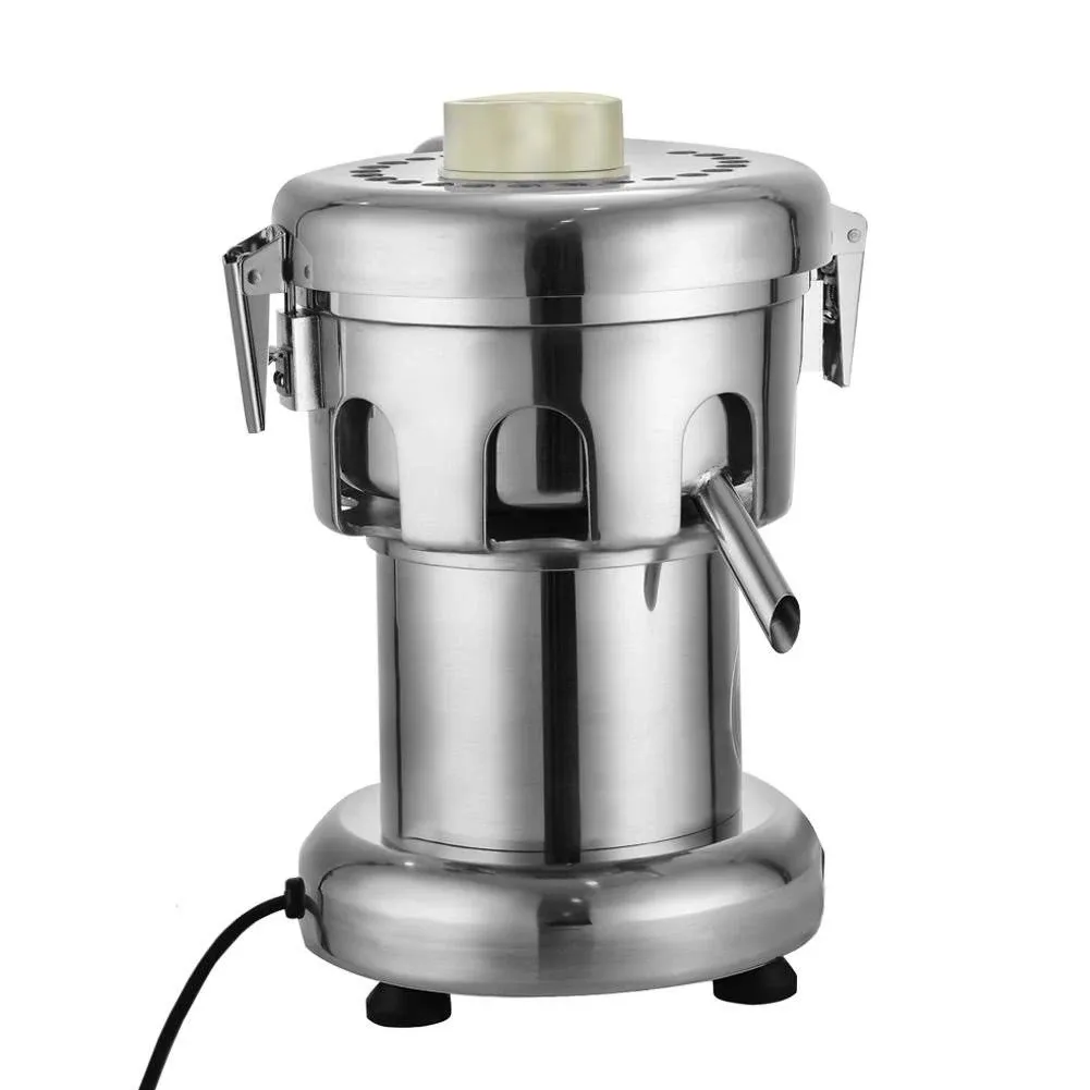 110V 370W Commercial Juice Extractor Stainless Steel Juicer Heavy Duty WF-A3000 ...