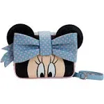 DISNEY MINNIE PASTEL COLOR BLOCK DOTS CROSS BODY