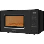 Comfee CMO-C20M1WB Countertop Microwave Oven with 11 Power Levels, Fast Multi-Stage Cooking, Turntable Reset Function, Speedy Cooking, Weight/Time