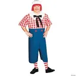 Morris Costumes Men's Raggedy Andy Costume, Blue/Red/Black, OS