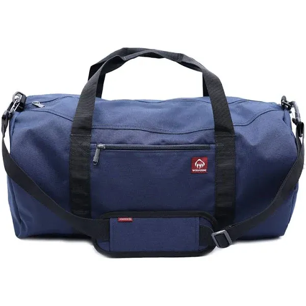 WOLVERINE Center Zip Duffel - High-Density Canvas with Dirt & Water Resistant Coating