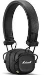 Marshall Major IV On-Ear Wireless Bluetooth Headphones - Black