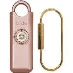 She&#039;s Birdie-Persona<wbr/>l Safety Alarm Keychain for women- Metallic Rose