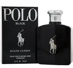 Polo Black By Ralph Lauren 4.2 Oz EDT  TST Spray  Cologne For Men 