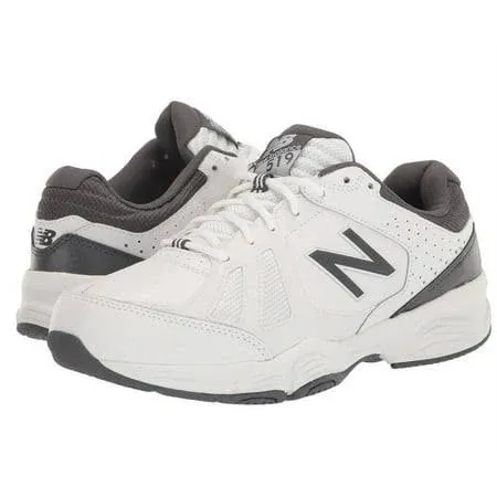 MEN`S NEW BALANCE MX519V2 ATHLETIC SNEAKERS SIZE 11.5 WIDE WIDTH (4E) White Grey