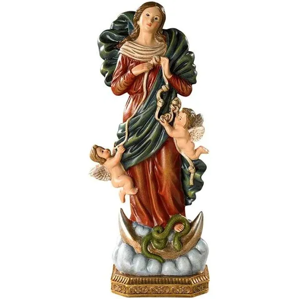 Our Lady Undoer of Knots  (Polyresin) Statue, 8&#034; tall VC698