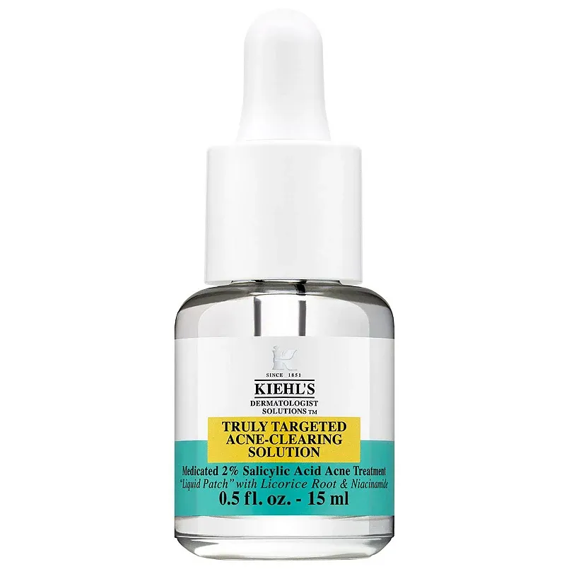 Kiehl's Since 1851 Truly Targeted Acne Clearing Solution with Salicylic Acid 0.5 oz.