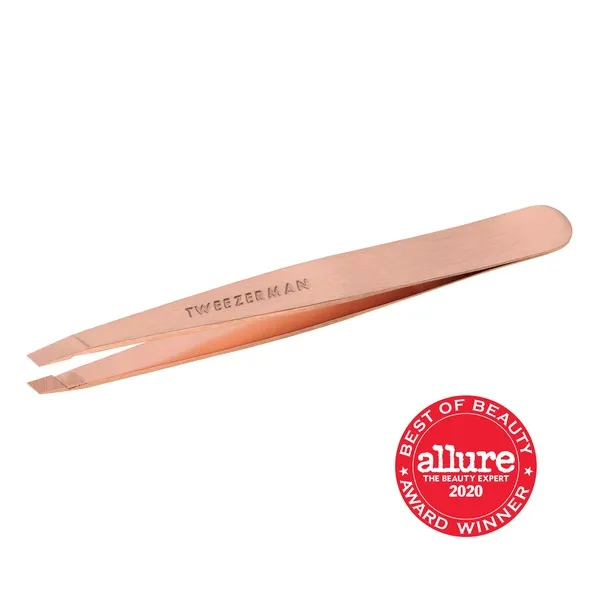 Tweezerman Slant Tweezer, Rose Gold