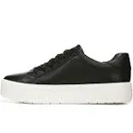 Women's Benfield Leather Platform Sneakers In Black