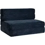 Milliard Tri-Fold Memory Foam Sofa Bed Mattress - Navy - Milliard Brands