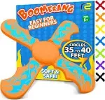 Fun Easy to Throw Boomerang for Kids &amp; Adults - It Really Does Fly Back A Red 