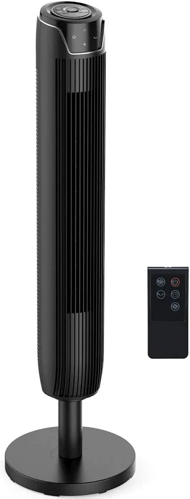 42" Oscillating Tower Fan 3 Speed Remote Control SENTF-19JRA