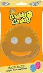 Sponge Holder - Daddy Caddy - Sink Sponge Holder with Suction Cups for Smiley Fa