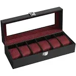 12-Slot Watch Case White