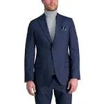 Men's J.M. Haggar Tailored Fit Windowpane Suit Separate Jacket, Blue, 38