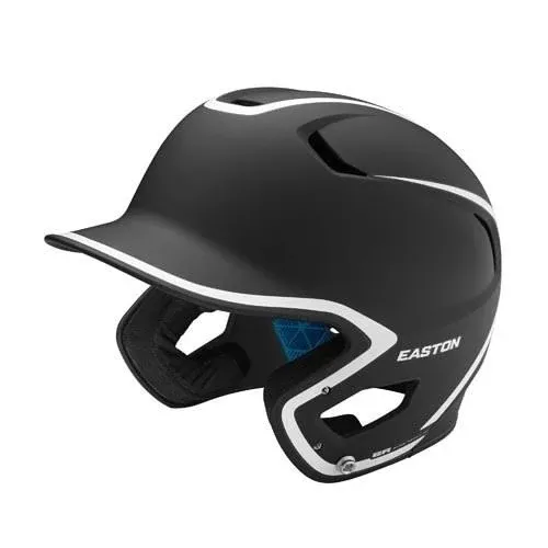 Easton Z5 2.0 Matte Two-Tone Batting Helmet - Charcoal Black - 6 1/2" - 7 1/8"