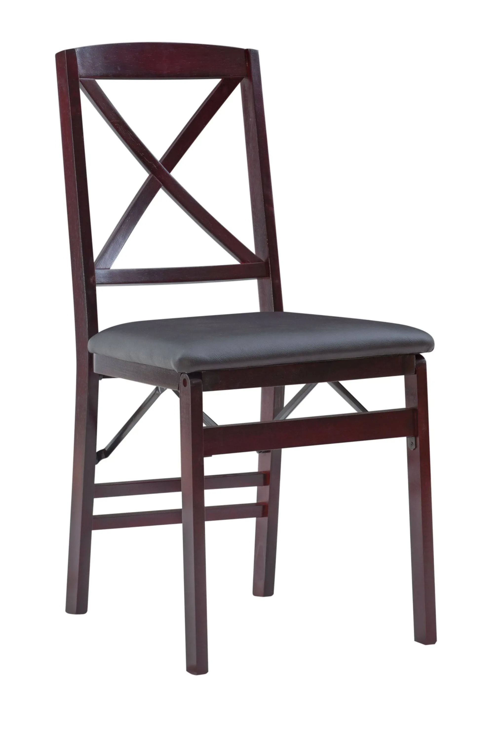 Linon Triena X Back Folding Chair