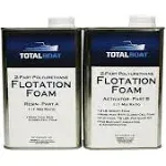 TotalBoat 2 Part Polyurethane Flotation Foam 2 lb Density 2-Quart Kit