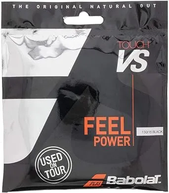 Babolat Touch Vs 16 Tennis String (Black)