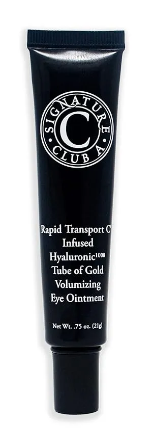 Signature Club A Rapid Transport C Infused Hyaluronic 1000 Tube of Gold Volumizing Eye Ointment