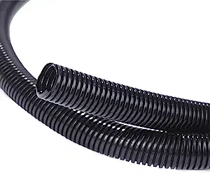 Alex Tech 25ft – 3/4 inch Split Wire Loom Tubing Wire Conduit – BlackAlex Tech 25ft – 3/4 inch Split Wire Loom Tubing Wire Con…