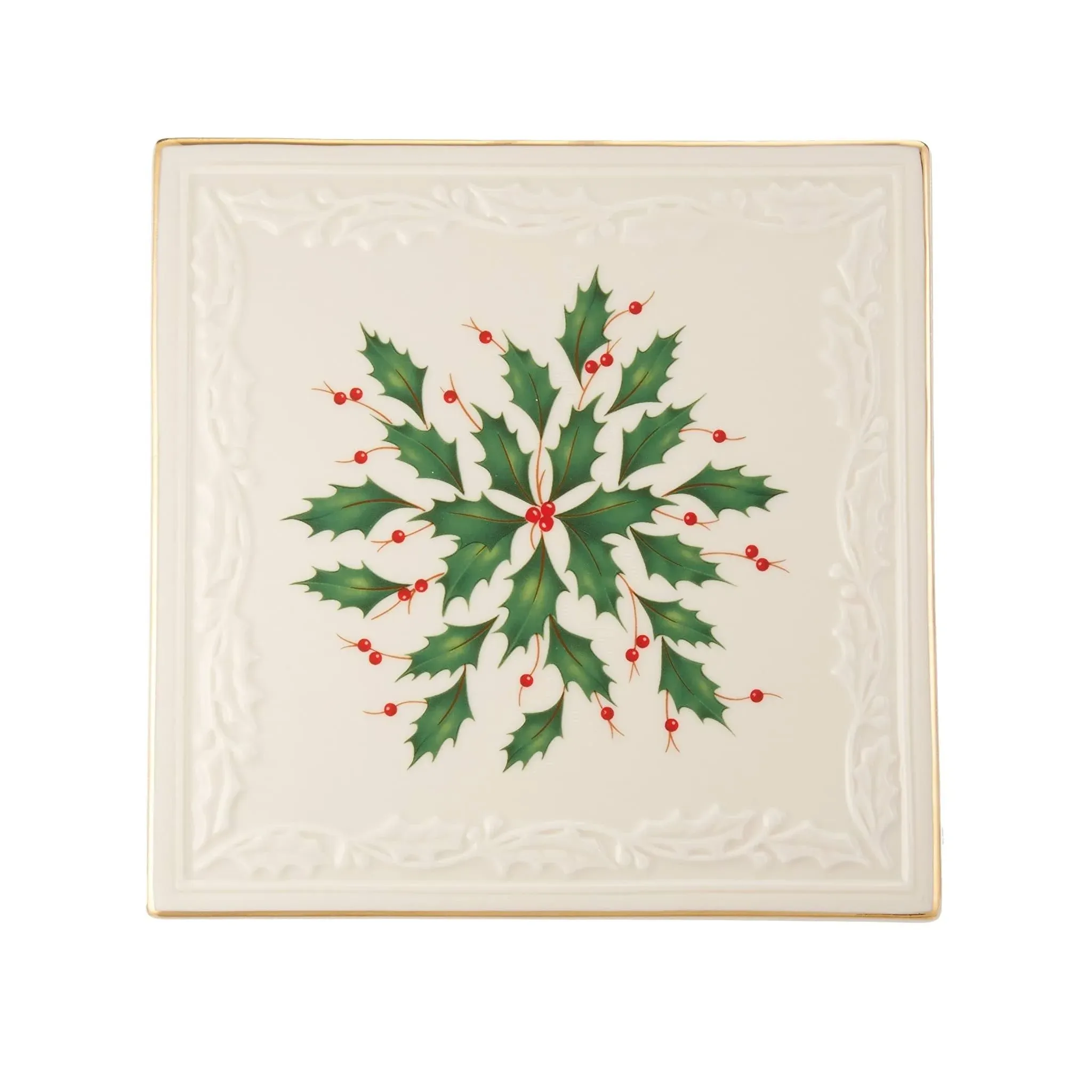 Lenox Holiday Carved Trivet